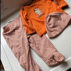 3 pc Halloween baby 6 months set